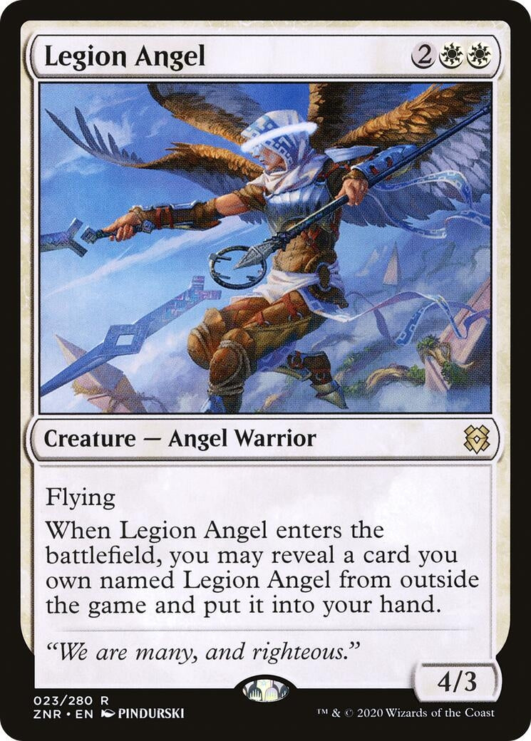 Image for Legion Angel (23) - Magic: The Gathering