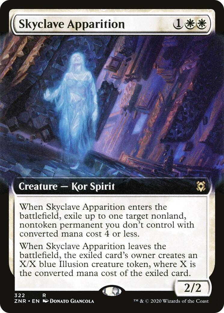 Image for Skyclave Apparition (Extended Art) (322) - Magic: The Gathering