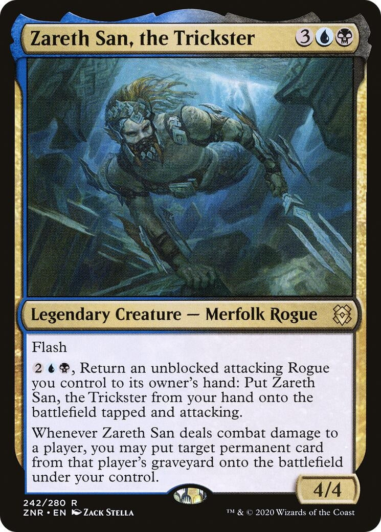 Image for Zareth San, the Trickster (242) (ZNR) - Magic: The Gathering