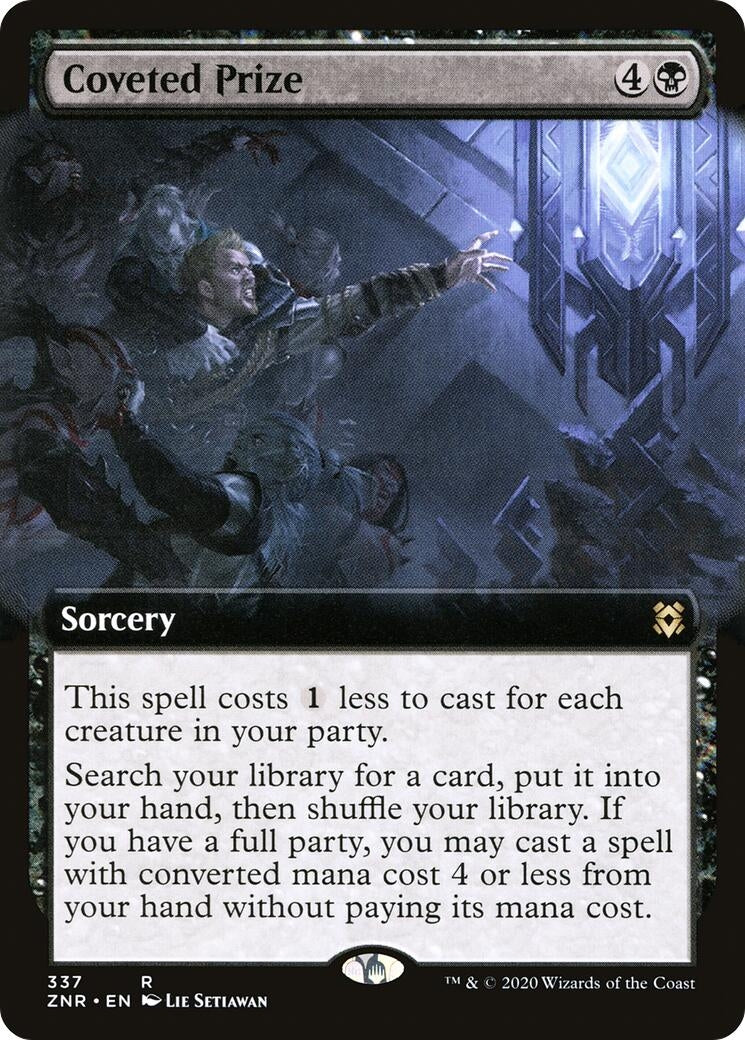 Image for Coveted Prize (Extended Art) (337) - Magic: The Gathering