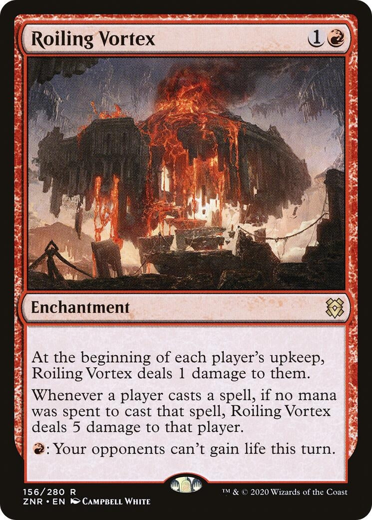 Image for Roiling Vortex (156) - Magic: The Gathering