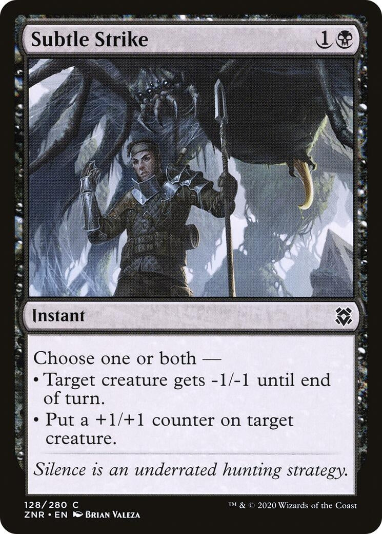 Image for Subtle Strike (128) (ZNR) - Magic: The Gathering
