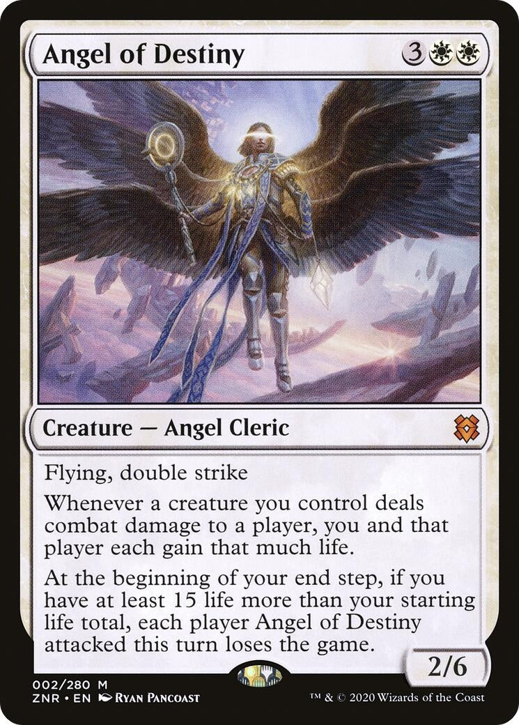 Image for Angel of Destiny (2) (ZNR) - Magic: The Gathering