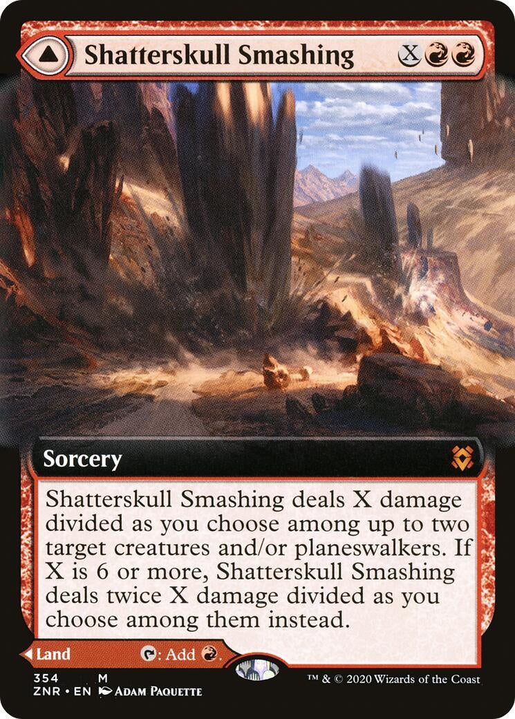 Image for Shatterskull Smashing (Extended Art) (354) (ZNR) - Magic: The Gathering