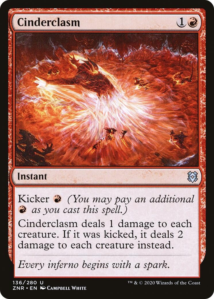 Image for Cinderclasm (136) - Magic: The Gathering