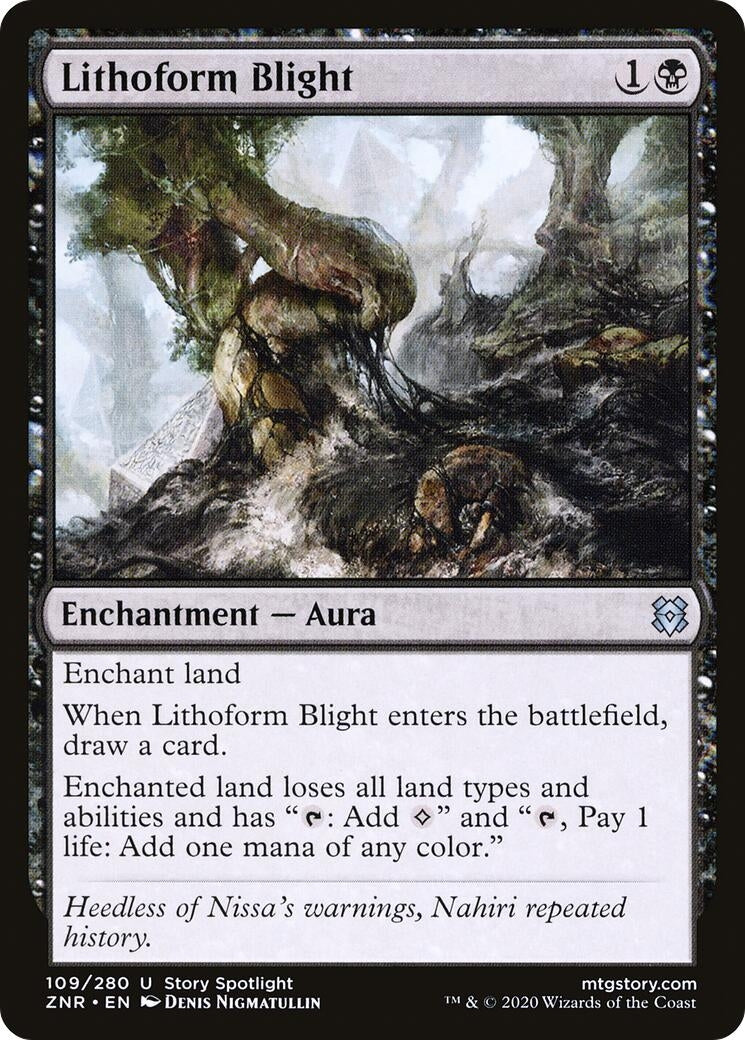 Image for Lithoform Blight (109) (ZNR) - Magic: The Gathering