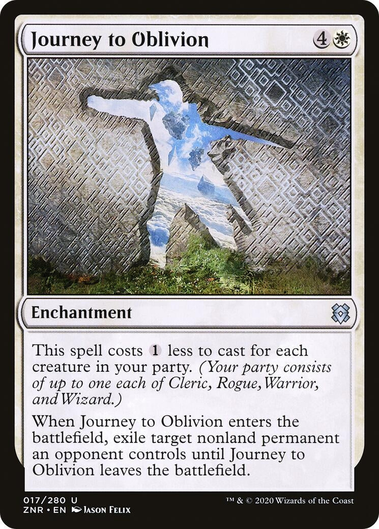 Image for Journey to Oblivion (17) (ZNR) - Magic: The Gathering