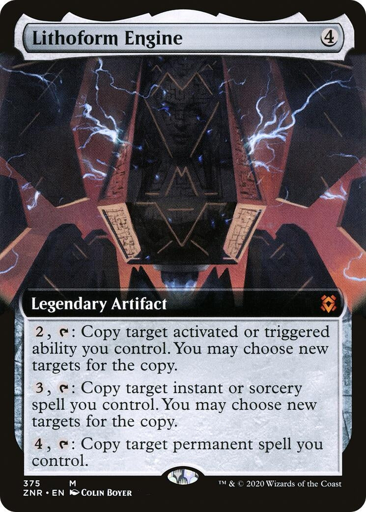 Image for Lithoform Engine (Extended Art) (375) (ZNR) - Magic: The Gathering