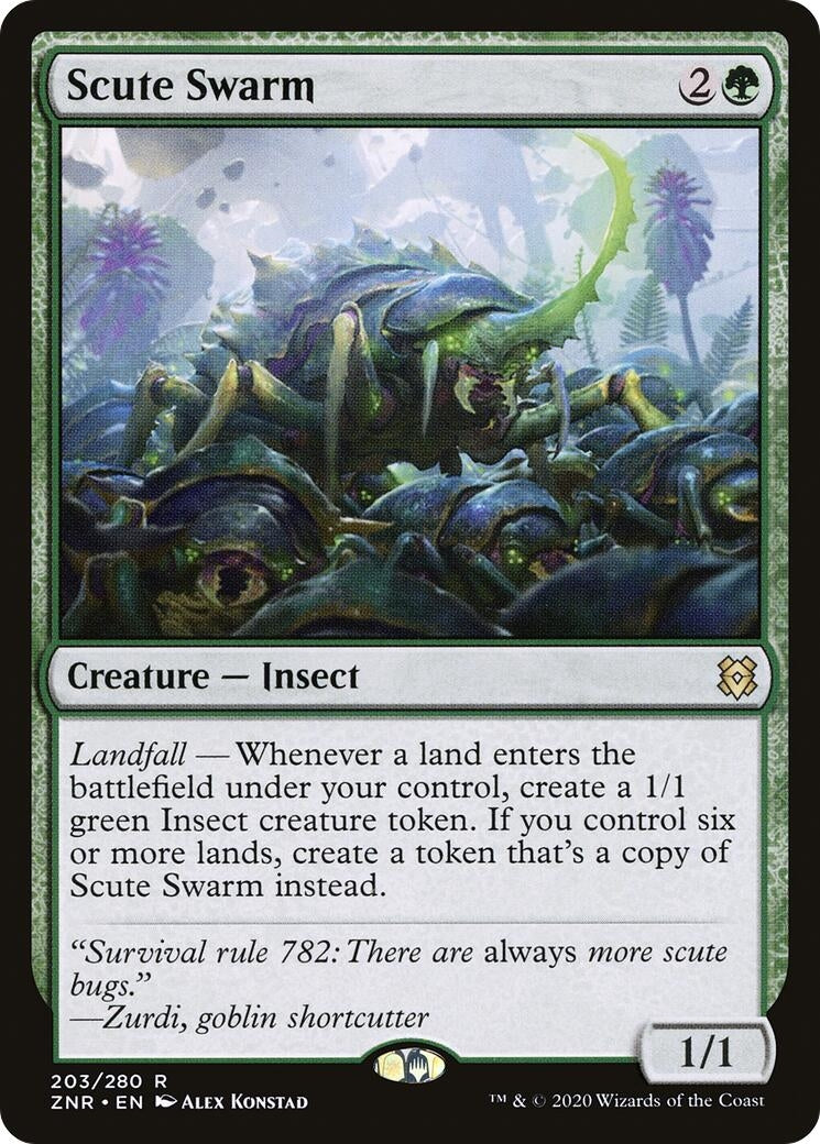 Image for Scute Swarm (203) - Magic: The Gathering