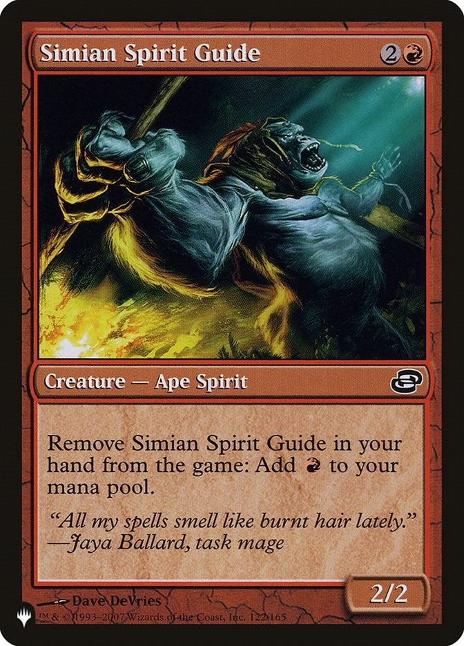 Image for Simian Spirit Guide (122/165) - Magic: The Gathering