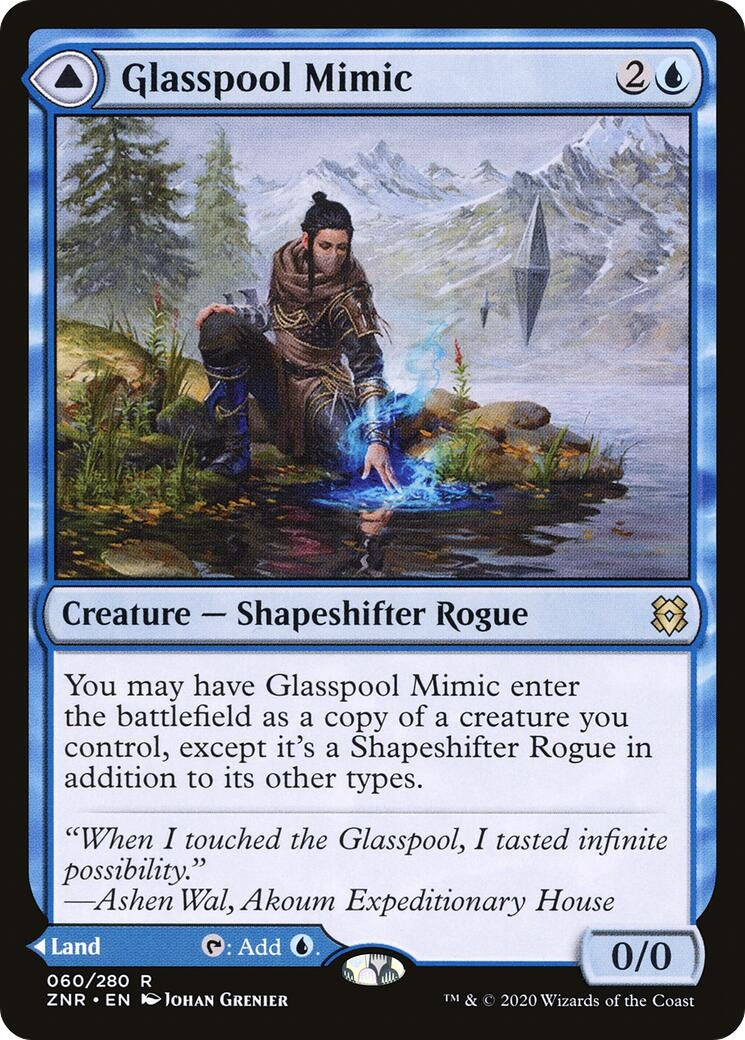 Image for Glasspool Mimic (60) - Magic: The Gathering
