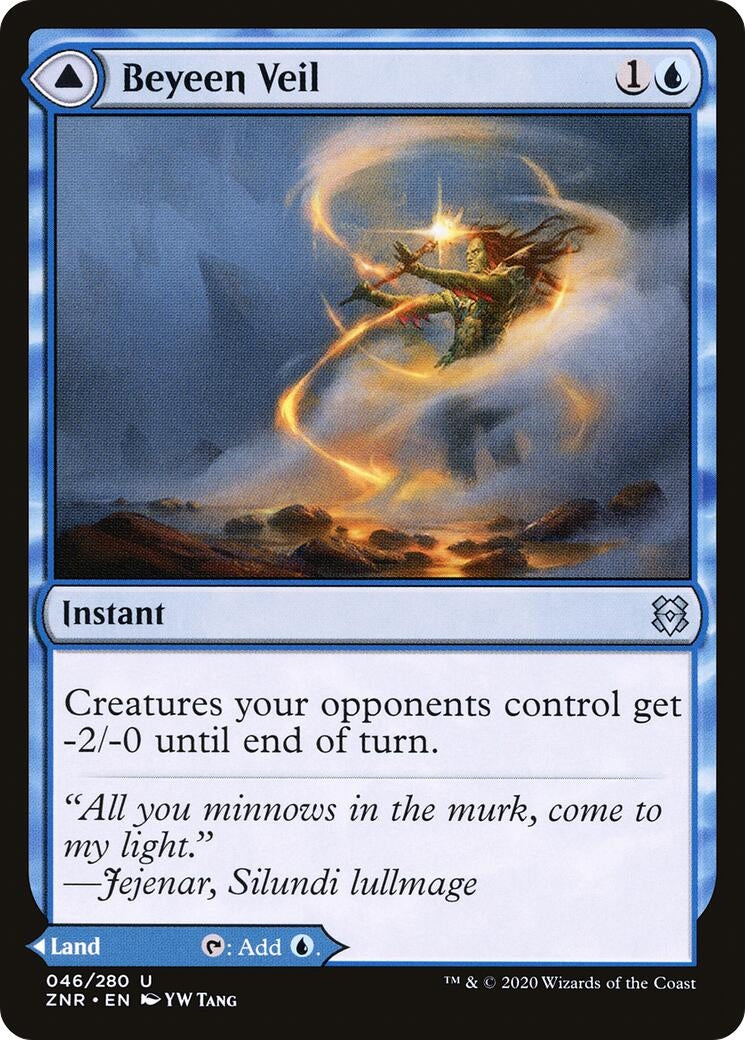 Image for Beyeen Veil (46) (ZNR) - Magic: The Gathering