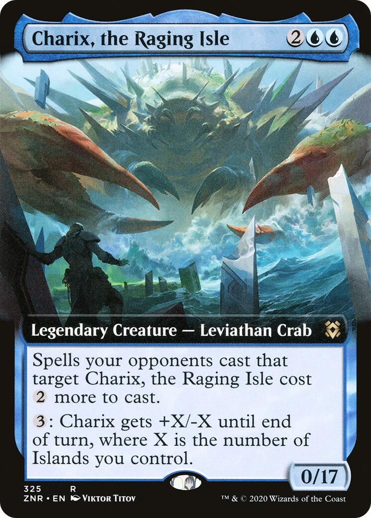 Image for Charix, the Raging Isle (Extended Art) (325) (ZNR) - Magic: The Gathering