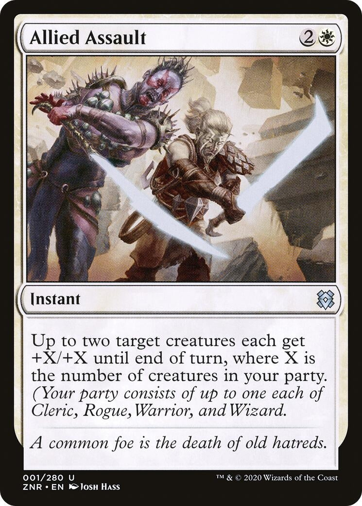 Image for Allied Assault (1) (ZNR) - Magic: The Gathering
