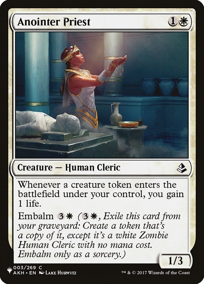 Image for Anointer Priest (003/269) (LIST) - Magic: The Gathering