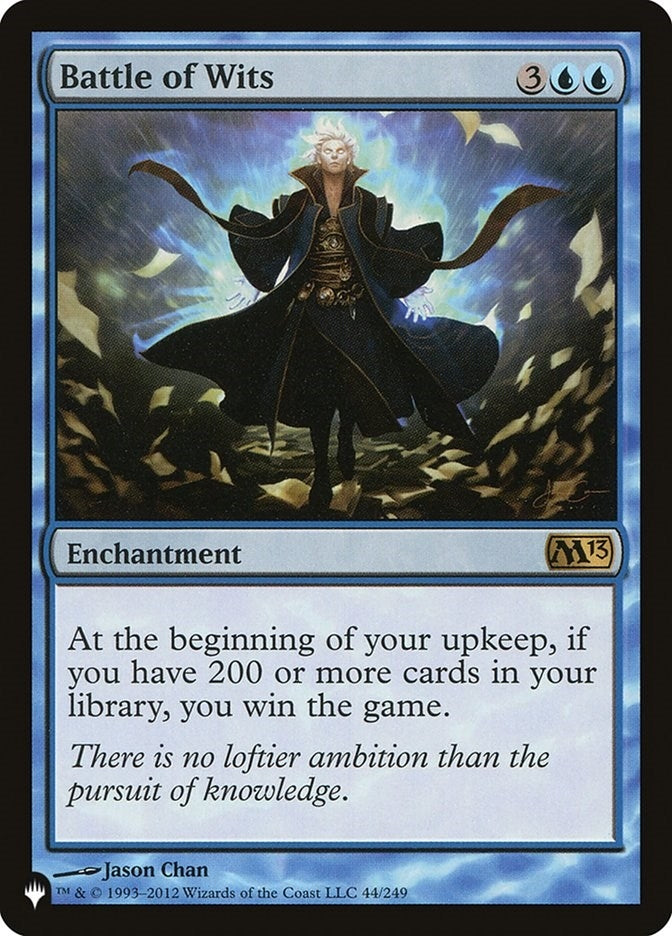 Image for Battle of Wits (44/249) (LIST) - Magic: The Gathering
