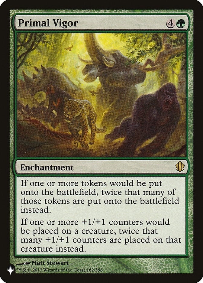 Image for Primal Vigor (162/356) (LIST) - Magic: The Gathering
