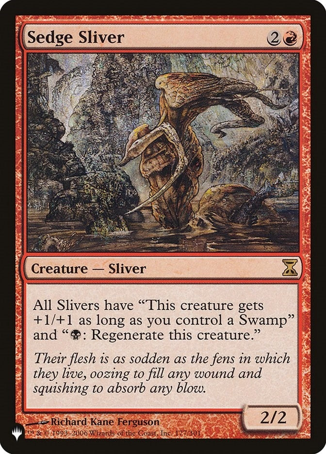 Image for Sedge Sliver (177/301) - Magic: The Gathering