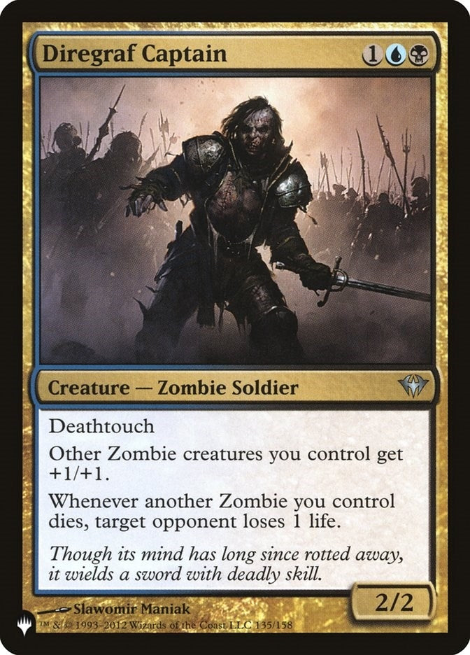 Image for Diregraf Captain (135/158) (LIST) - Magic: The Gathering
