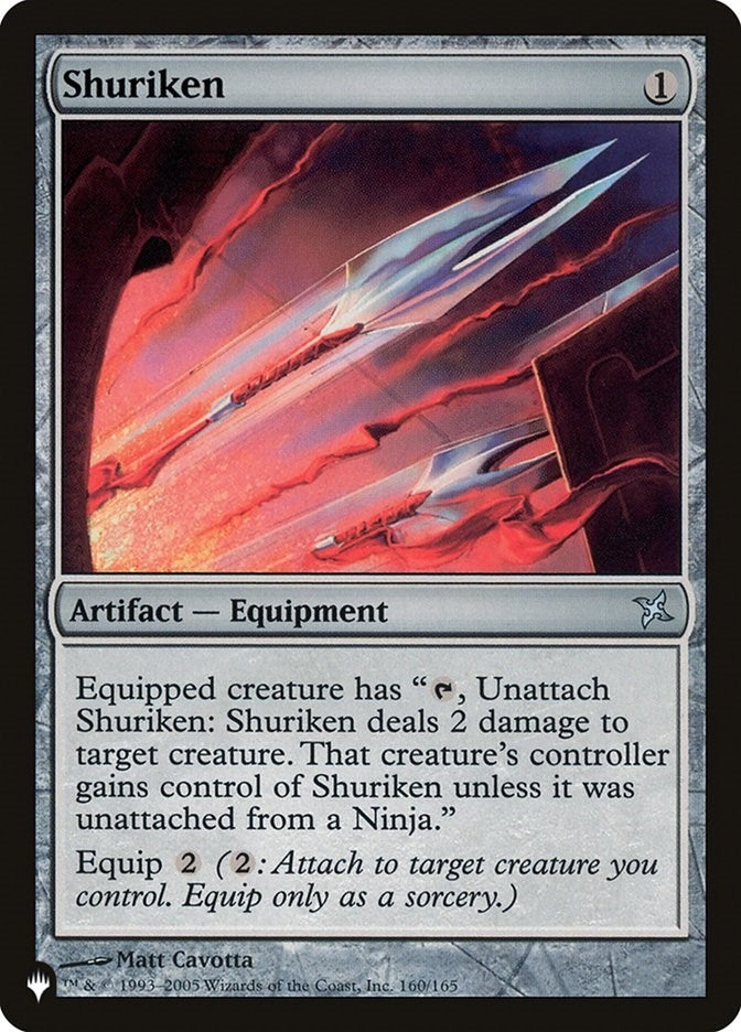 Image for Shuriken (160/165) - Magic: The Gathering