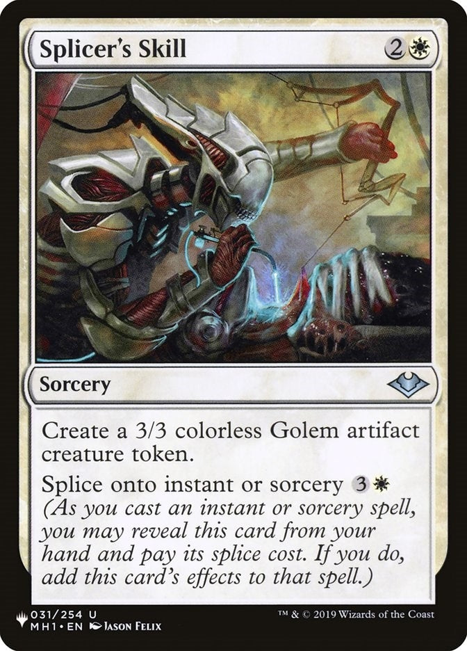 Image for Splicer's Skill (031/254) (LIST) - Magic: The Gathering