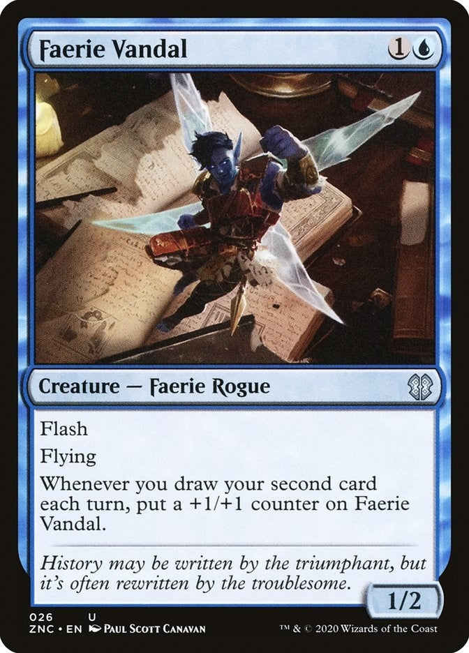 Image for Faerie Vandal (26) - Magic: The Gathering