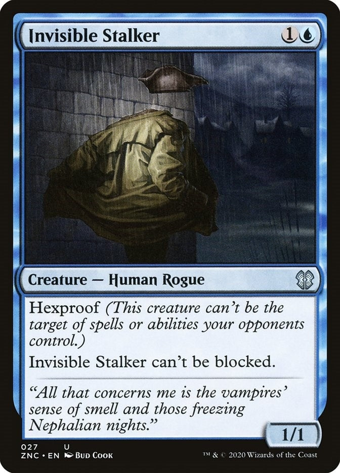 Image for Invisible Stalker (27) - Magic: The Gathering