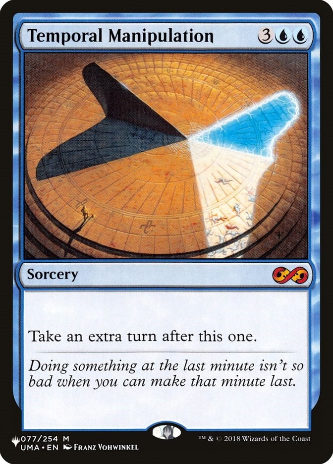 Image for Temporal Manipulation (077/254) - Magic: The Gathering