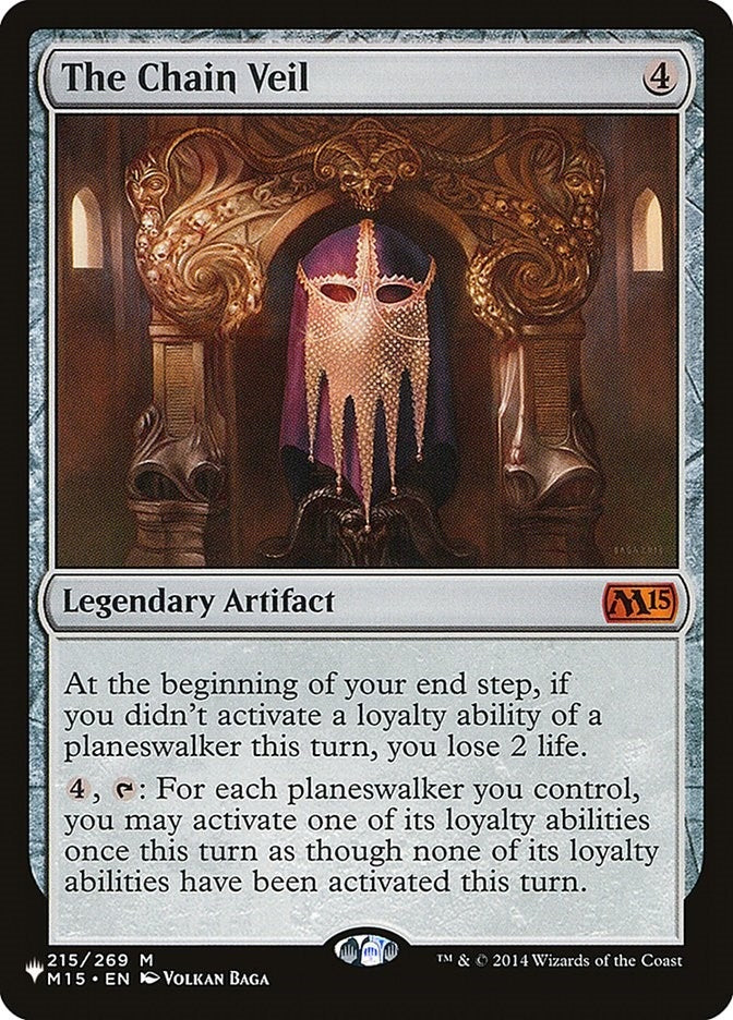 Image for The Chain Veil (215/269) - Magic: The Gathering