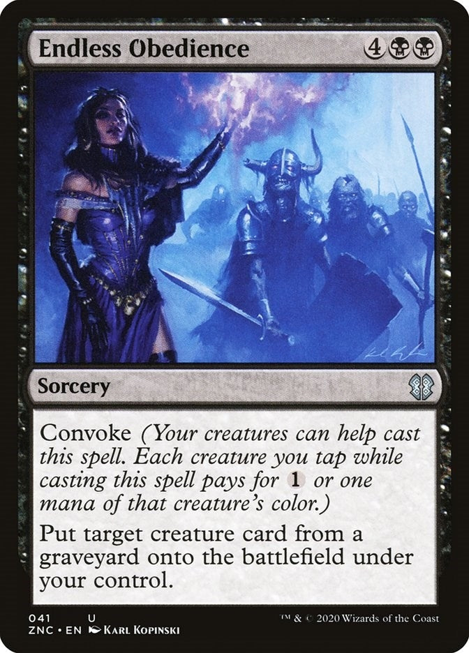 Image for Endless Obedience (41) - Magic: The Gathering