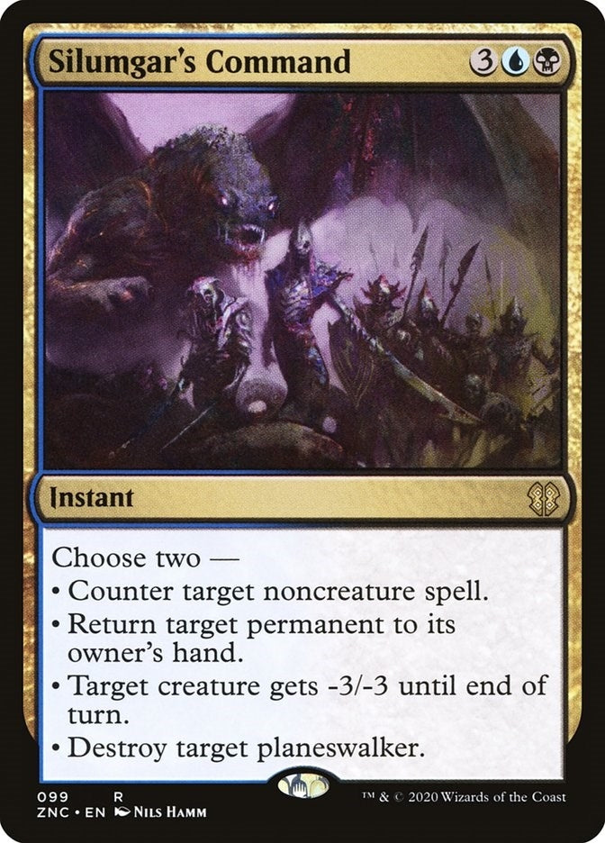 Image for Silumgar's Command (99) - Magic: The Gathering