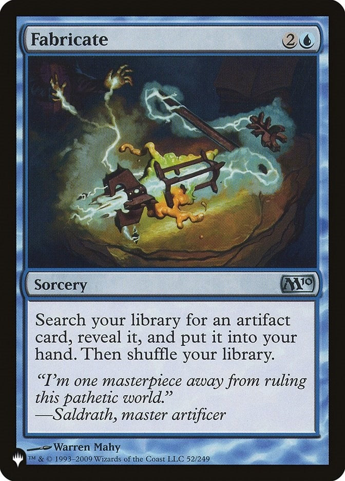 Image for Fabricate (52/249) (LIST) - Magic: The Gathering
