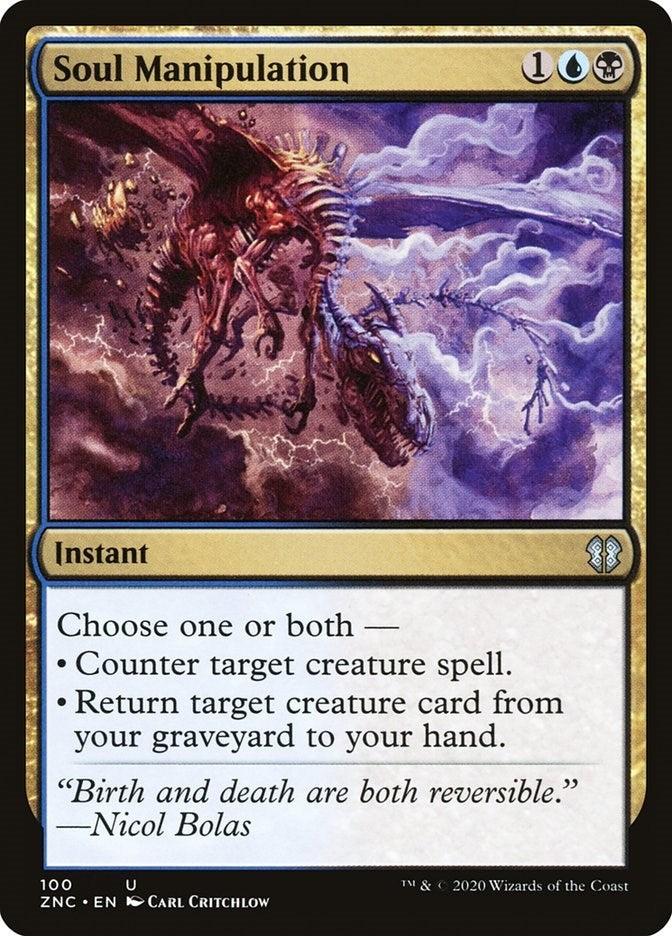 Image for Soul Manipulation (100) - Magic: The Gathering