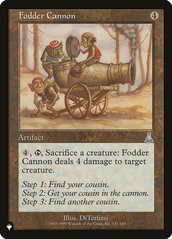 Image for Fodder Cannon (131/143) (LIST) - Magic: The Gathering