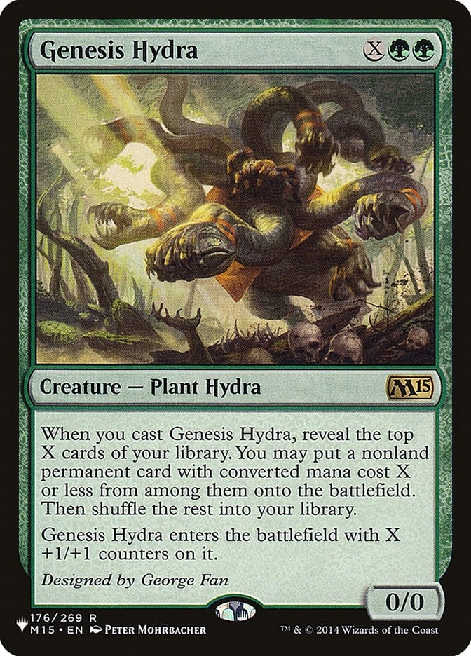 Image for Genesis Hydra (176/269) (LIST) - Magic: The Gathering