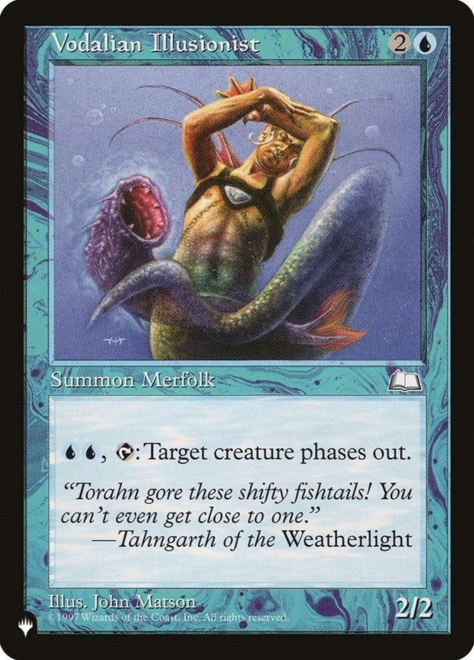 Image for Vodalian Illusionist (LIST) - Magic: The Gathering