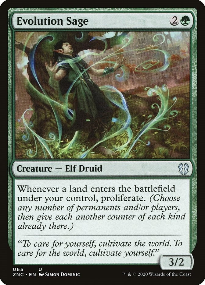 Image for Evolution Sage (65) - Magic: The Gathering