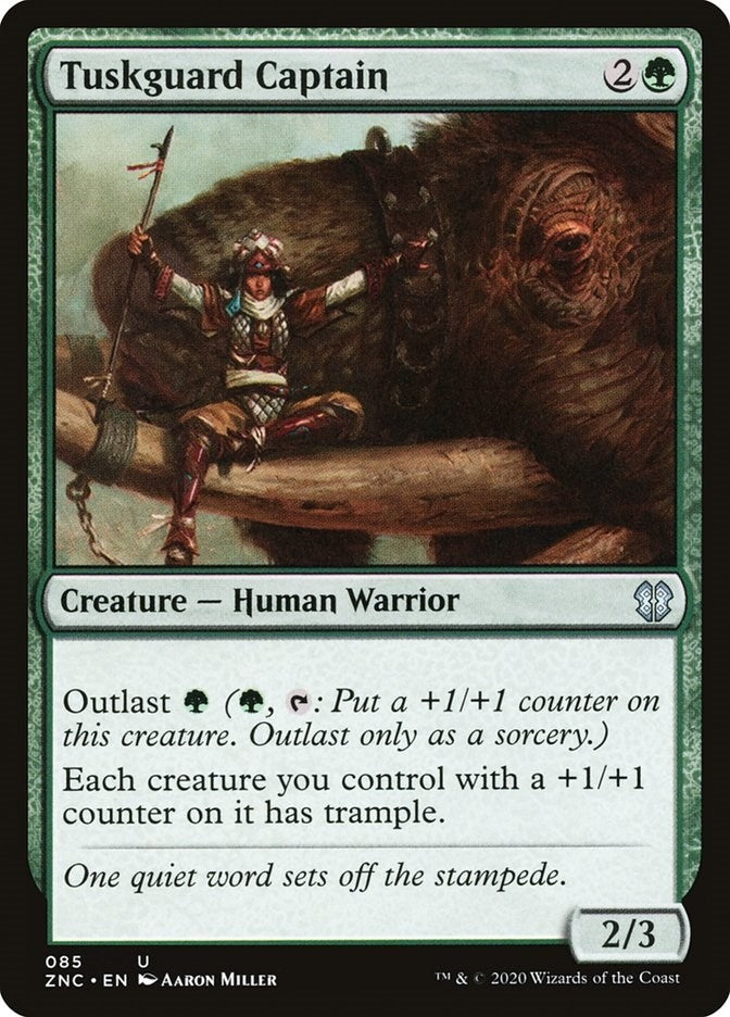 Image for Tuskguard Captain (85) - Magic: The Gathering
