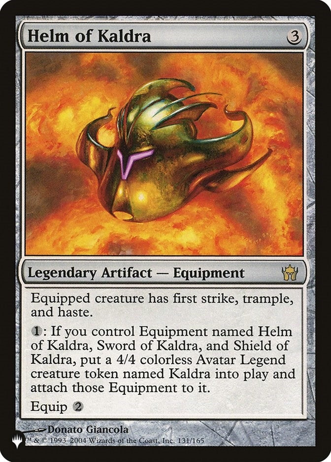 Image for Helm of Kaldra (131/165) - Magic: The Gathering