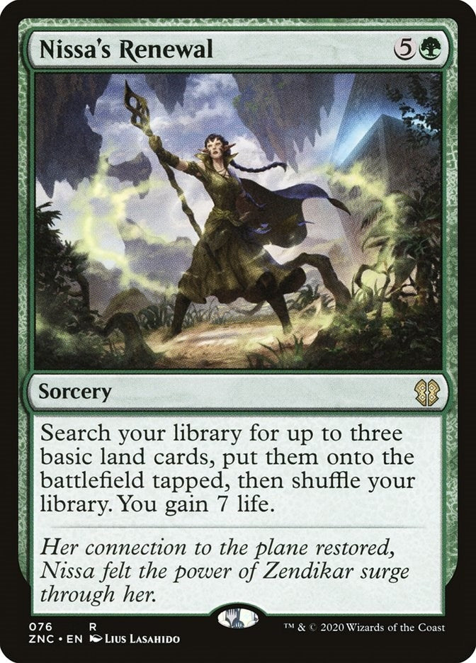 Image for Nissa's Renewal (76) - Magic: The Gathering