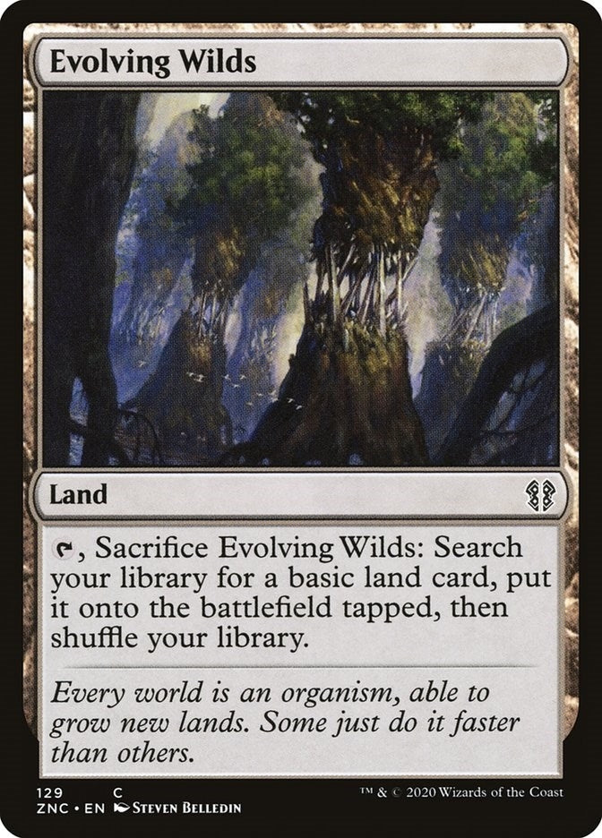 Image for Evolving Wilds (129) - Magic: The Gathering