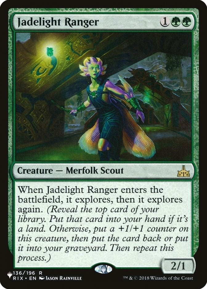 Image for Jadelight Ranger (136/196) (LIST) - Magic: The Gathering