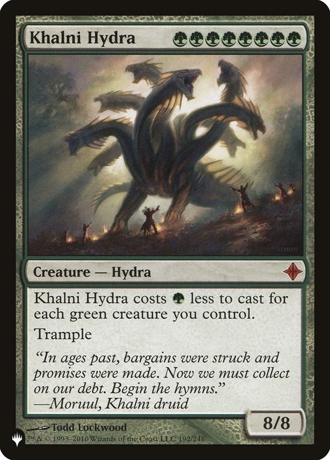 Image for Khalni Hydra (192/248) - Magic: The Gathering