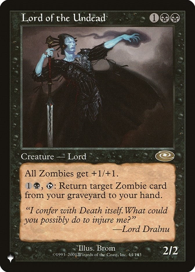 Image for Lord of the Undead (44/143) - Magic: The Gathering