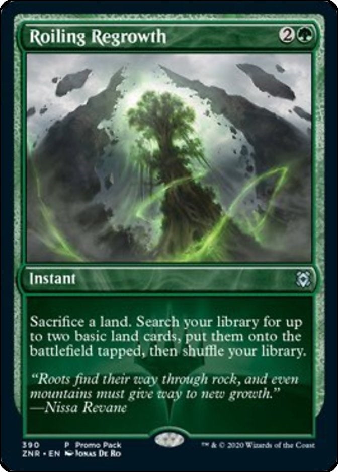 Image for Roiling Regrowth (390) (PPZNR) - Magic: The Gathering