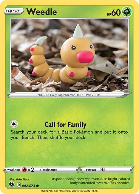 Image for Weedle (02/73) (CHP) - Pokemon