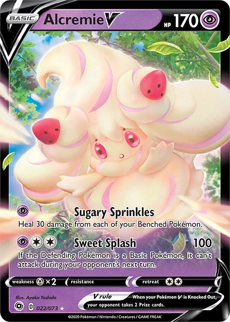Image for Alcremie V (22/73) (CHP) - Pokemon