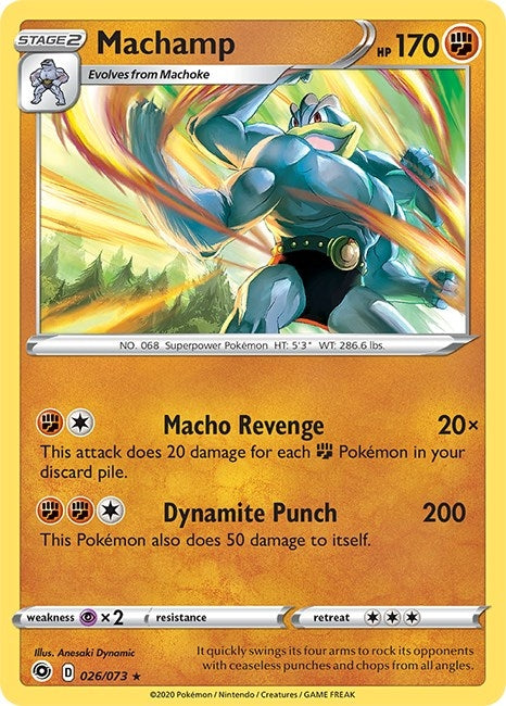 Image for Machamp (26/73) (CHP) - Pokemon