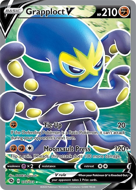 Image for Grapploct V (Full Art) (72/73) (CHP) - Pokemon