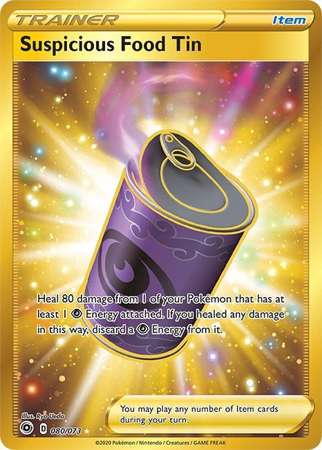 Image for Suspicious Food Tin (Secret) (80/73) (CHP) - Pokemon